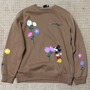 Disney Tan Sweatshirt